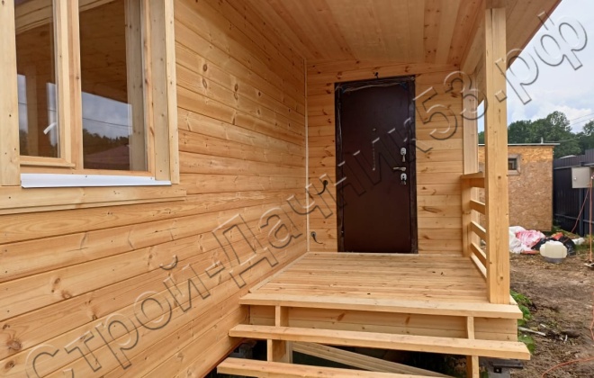 4 Каркасно-щитовой дом Д-40, 13х11м, 126 М², Московская область, Истринский район, село Рождествено. (6)